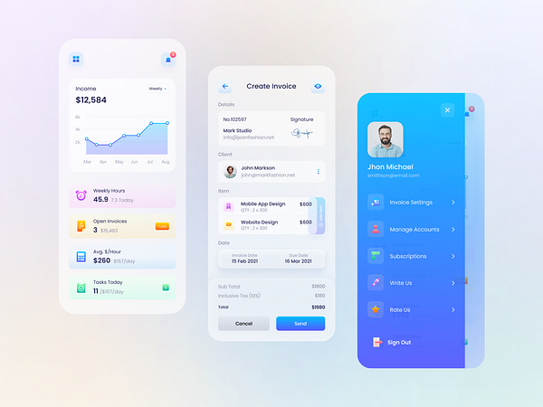 Company Profile Template Ai designs, themes, templates and downloadable ...