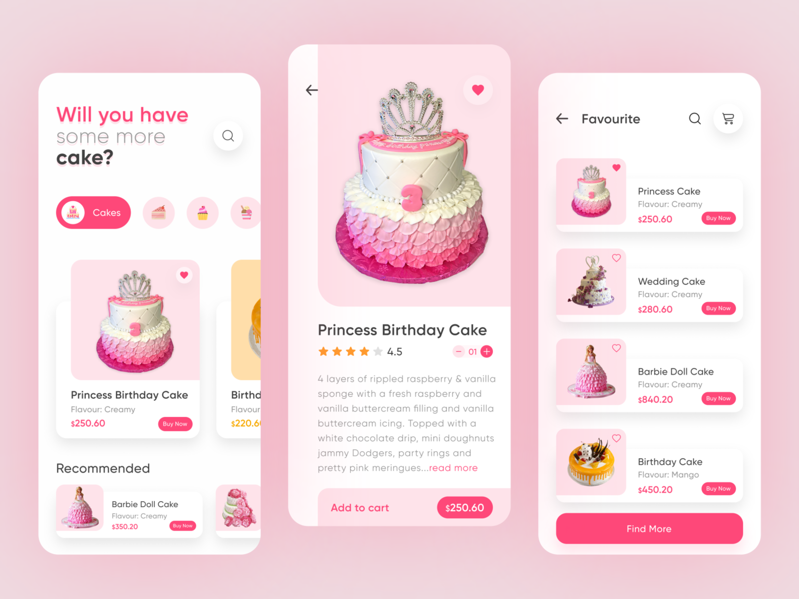 Online Cake Shop App by Shaharia Hossen on Dribbble