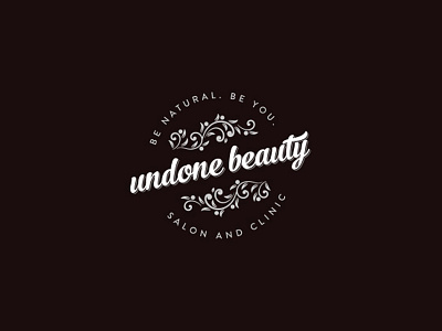UNDONE BEAUTY branding logo
