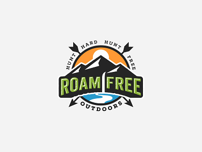 ROAM FREE branding logo
