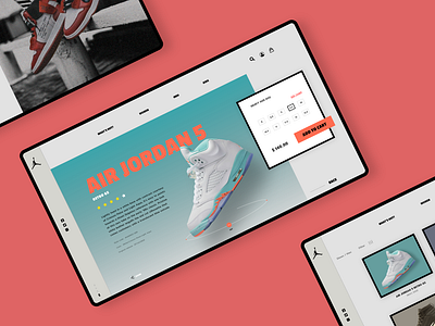 Air Jordan E-store concept