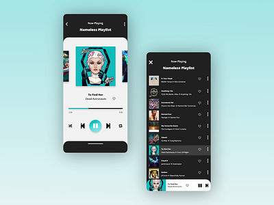 Daily UI Challenge 009 009 concept daily ui dailyui dailyui 009 dailyuichallenge interface music player ui uidesign