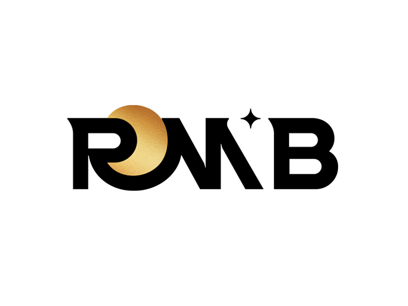 Rising Moon Brewery beer brewery typography logotype logo letterwork lettering letter identity