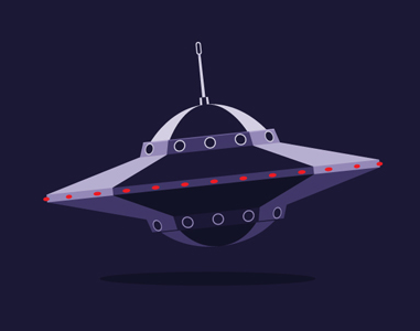 UFO aliens illustration klm sci fi space ufo vector visitors