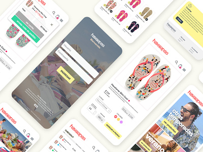 Havaianas eComm Mobile UI