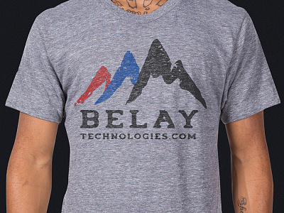 Belay Technologies Company T-Shirt belay company mountains shirt tech vintage