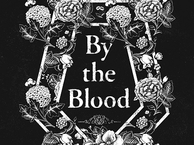 By the Blood - Floral / Music Merch apparel band by the blood floral flowers grunge merch metal music t shirt vintage