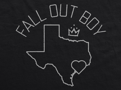 Fall Out Boy / Hurricane Harvey Relief Tee apparel fall out boy harvey houston hurricane merch music relief t shirt texas