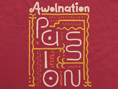 Awolnation / Passion Glyph T-Shirt
