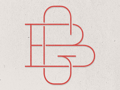 BG Monogram (Concept) b bg brand brent g galloway letter letterform line logo monogram overlap personal typography