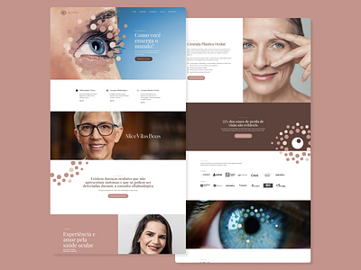 UI Design website Dra. Alice