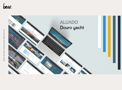 Aluado boat branding design douro graphic design illustrator travel trip ui ux vector web website