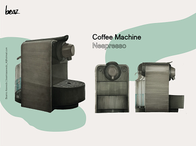 Coffee Machine coffee coffee machine design nespresso product productdesign render