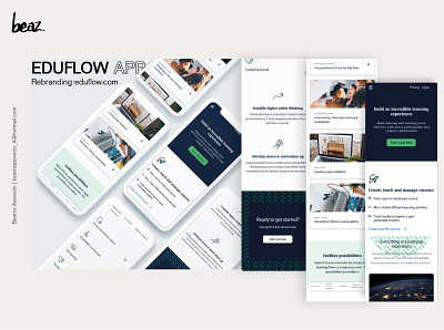 Eduflow app branding color design eduflow graphic design illustration typography ui ux vector