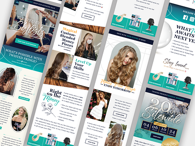 Twisted Fringe Email Design