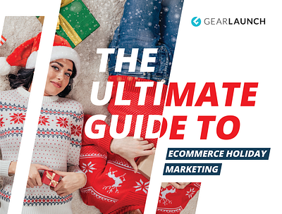 Ultimate Guide Ecommerce Holiday Marketing EBook branding design layout