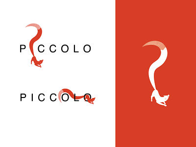 Piccolo Logo Concepts branding design flat icon illustration layout logo typography vector