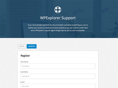 Support site docs forms site support wordpress