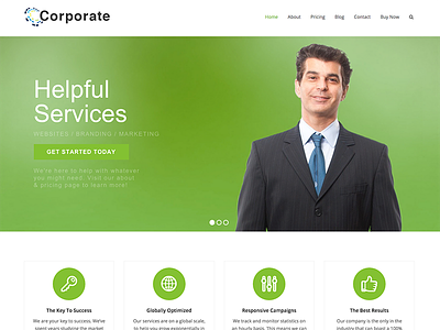 Corporate - Total WordPress Theme Demo business corporate office site templates theme themes wordpress wp