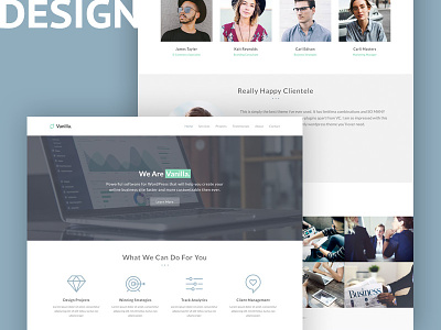 Vanilla Pro Business Web Design