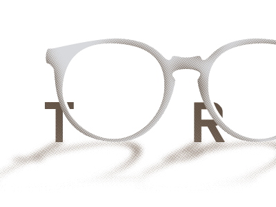 You know who's specs these are? glasses illustration toro