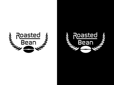 Roasted Bean branding design illustrator logo logodesign typography vector