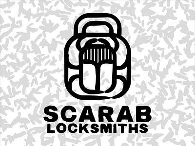 Scarab Locksmiths branding design designer graphicdesign illustrator logo