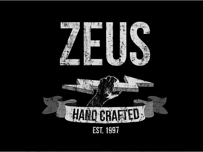 Zeus - Hand Crafted branding design designer graphicdesign illustration illustrator logo print screenprinting tshirtdesign vector