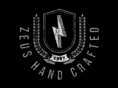 Zeus - Hand Crafted branding design designer graphicdesign illustration illustrator logo print screenprinting tshirtdesign vector
