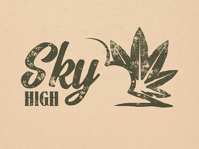 Sky High Logo! branding design designer graphicdesign illustration illustrator logo vector