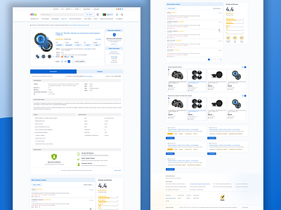 Ebay - Business Directory Listing Website UI Design