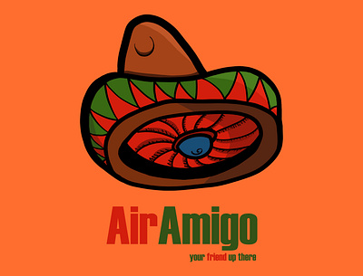 AirAmigo graphic design logo