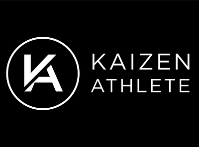 Kaizen Athlete athlete branding design illustration kaizen logo sport training vector