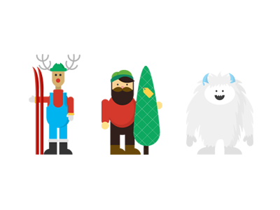 Santa Tracker One google lumberjack reindeer santa tracker yeti