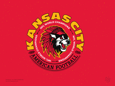 Badge Design - Kansas City (Chiefs) NFL World Champions 2019