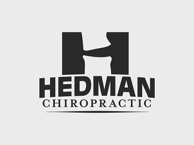 LOGO DESIGN: Hedman Chiropractic chiropractic design graphic design joplin kansas city logo logo design missouri vector