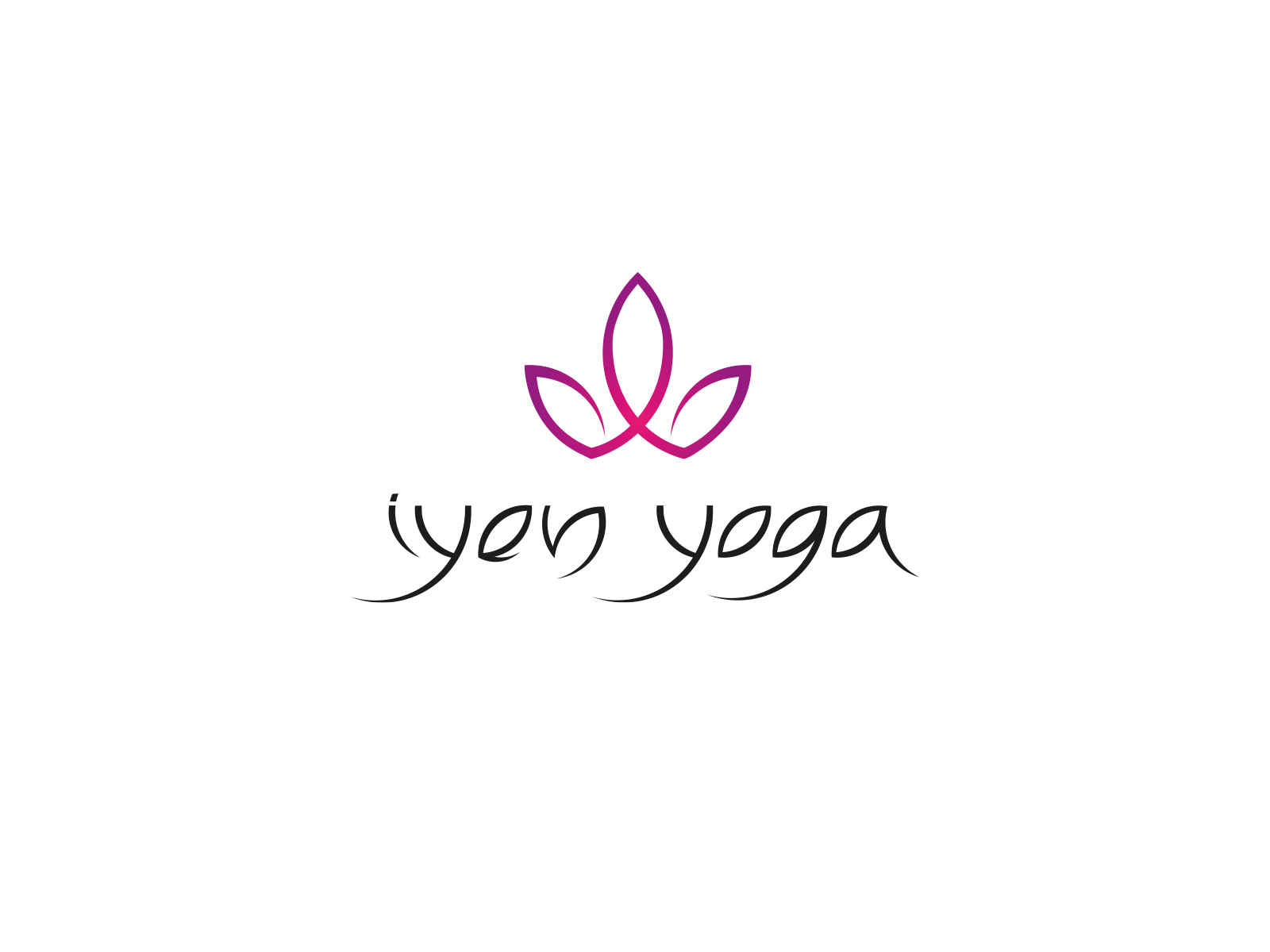 iyen yoga logo by Jana Zvěřinová on Dribbble