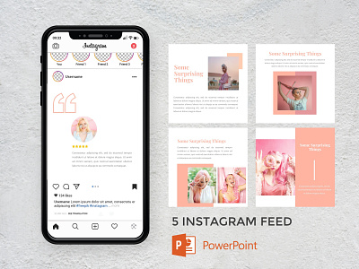 Instagram Feed - Habit branding branding design business creative design fashion layout social media template