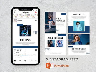 Instagram Feed - Fehina branding branding design business design fashion instagram instagram post instagram template layout social media