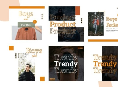 Instagram Feed Template - Boys Jacket design graphic design instagram instagram feed instagram post social media template instagram