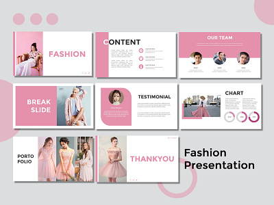 Fashion Presentation branding creative design fashion presentation presentation design presentation layout presentation template presentations