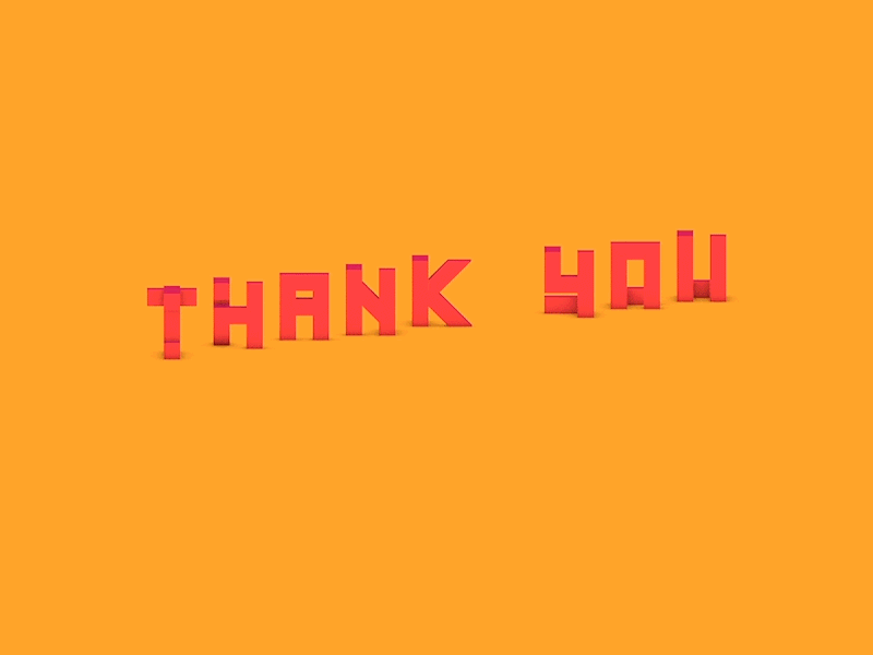 Thank You By Jerio Dribbble Dribbble