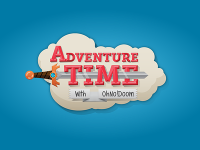 Adventure Time Logo adventure time fun type