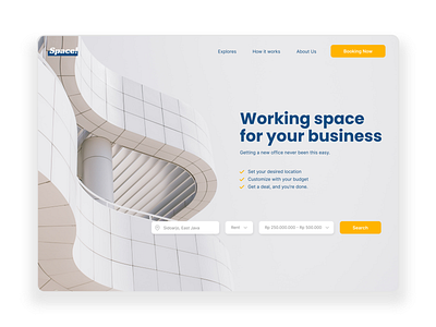 Space! - Working Space Reservation indonesia designer reservation web design webdesign working space