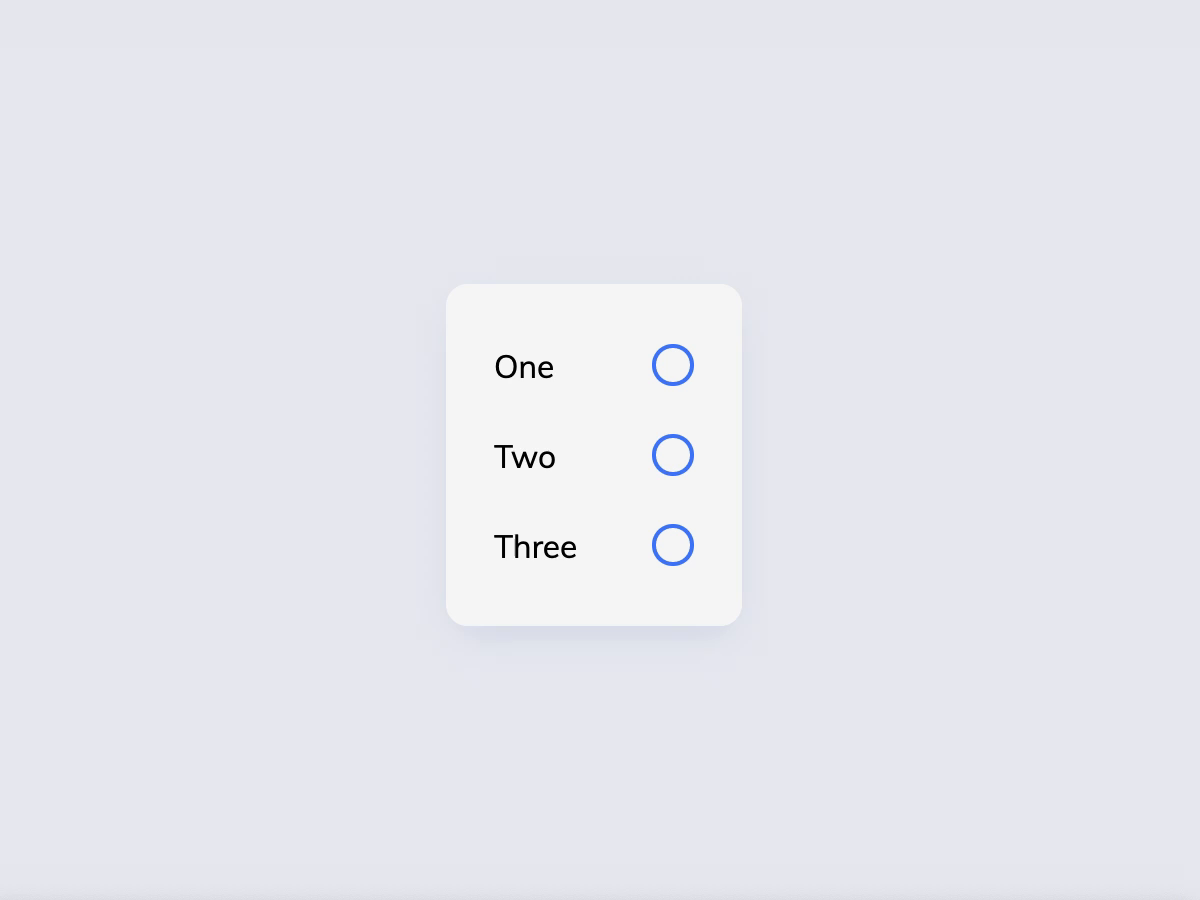 UI // Radio Button by Cosimo Scarpa on Dribbble