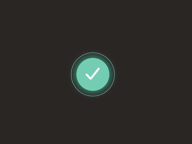 Button - Confirmation animation button check confermation cta design done motion ui ui animation