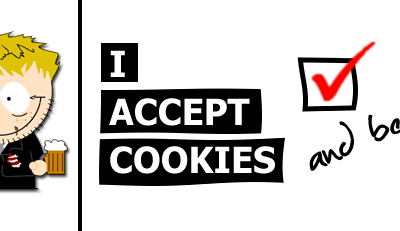 old mock up for my old blog I Accept Cookies 