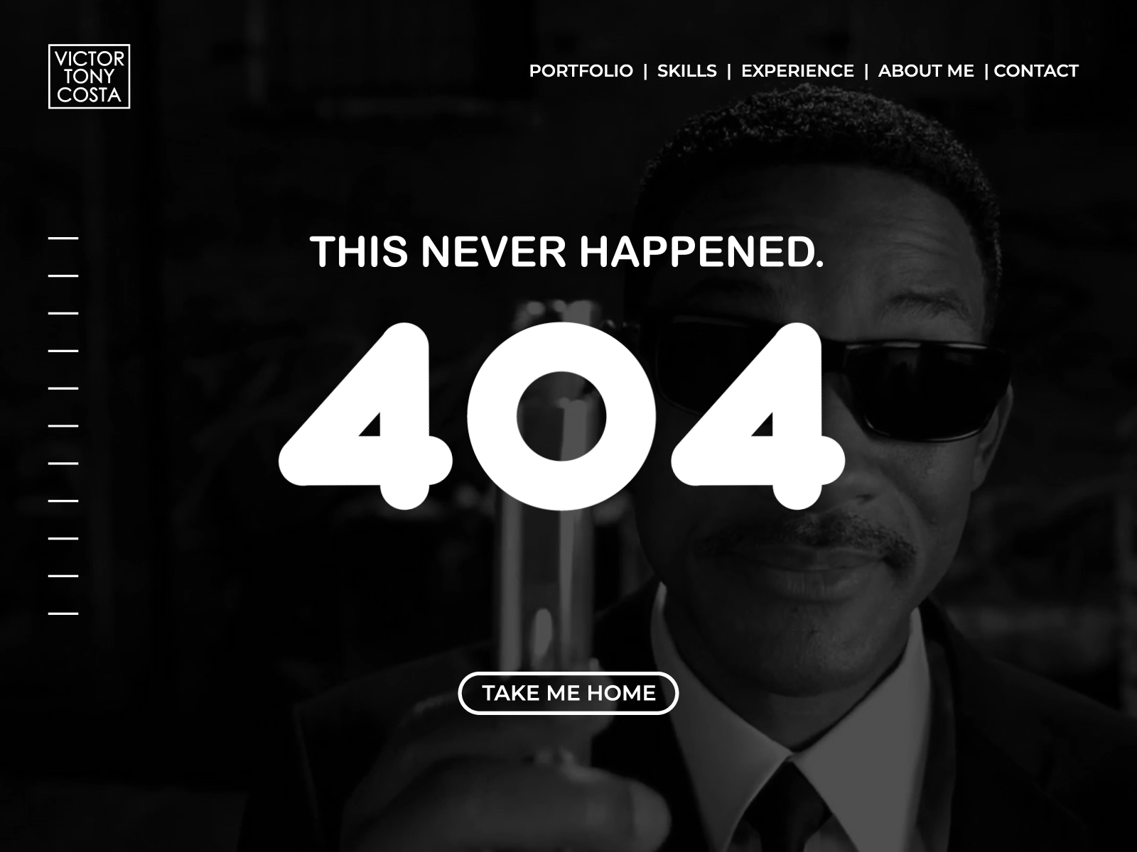 404 Erased 404 404 error page 404 page erased error error 404 memory motion graphic movie portfolio typography ui website website concept weekly warm-up will smith