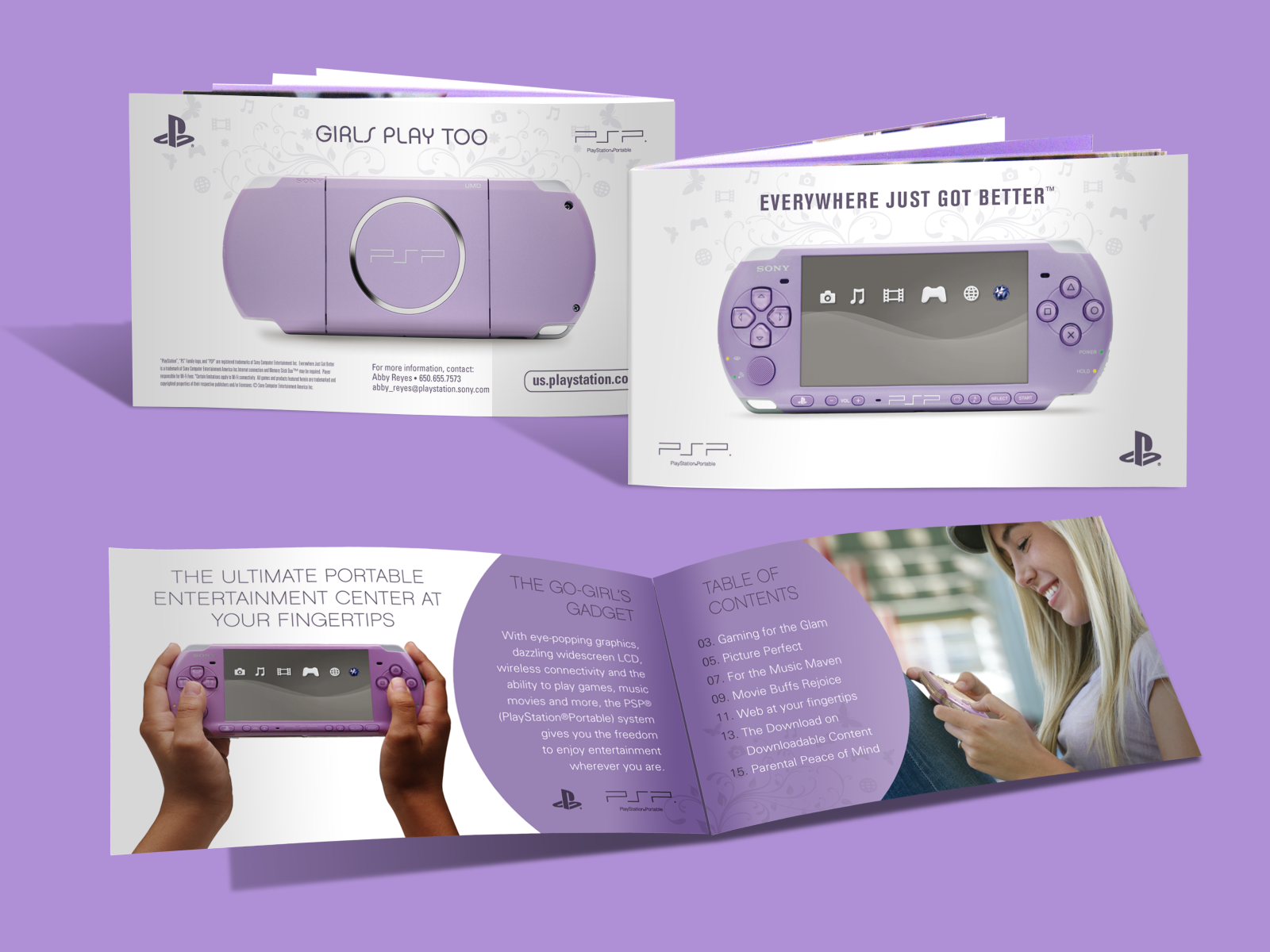 Lilac PSP Launch Booklet by Victor Costa on Dribbble