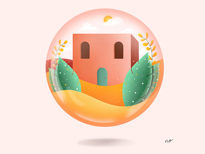 Little bubble, big house 🏡